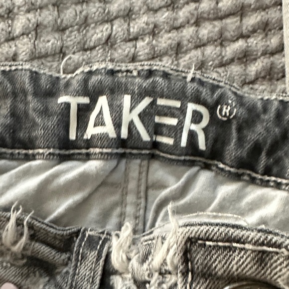 Gray Patterned Jeans - Picture 6 of 6